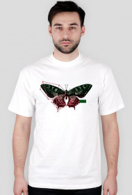 Construct T-shirt Koszulka męska Zwierzęta Motyl