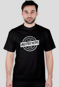 Czarna koszulka PatrixonStyle