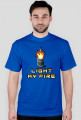 Pixel art – light my fire, t-shirt