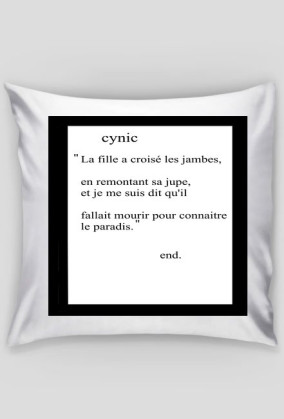 Poduszka Cynic