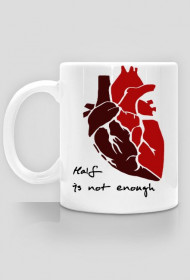 Half is not enough - kubek lewy