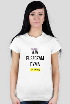 #ja puszczam dyma damska white