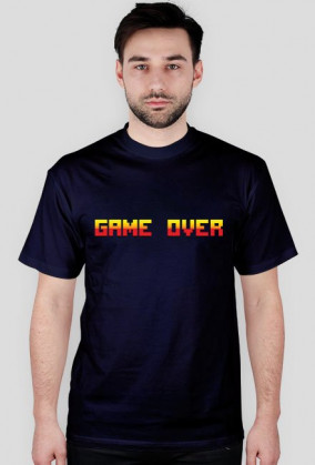 Pixel art – game over (różne kolory)