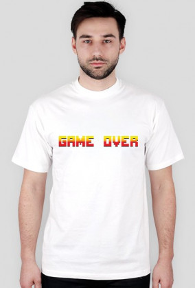 Pixel art – game over (różne kolory)