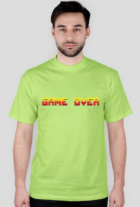 Pixel art – game over (różne kolory)