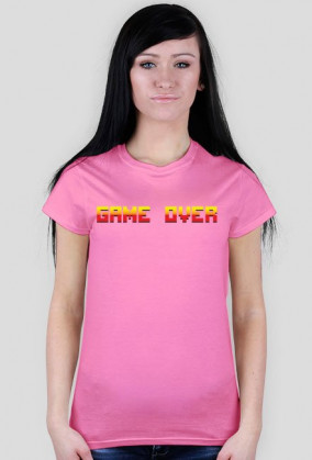Pixel art – game over (różne kolory)