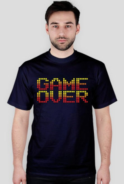 Pixel art – koniec gry, game over