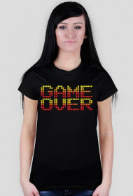 Pixel art – koniec gry, game over