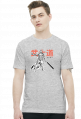 Koszulka z samurajem - Prezent dla otaku (Męska Jasna)