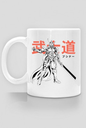 Kubek z samurajem robotem - Prezent dla Otaku / Fana Anime