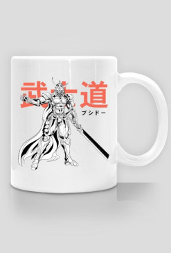 Kubek z samurajem robotem - Prezent dla Otaku / Fana Anime