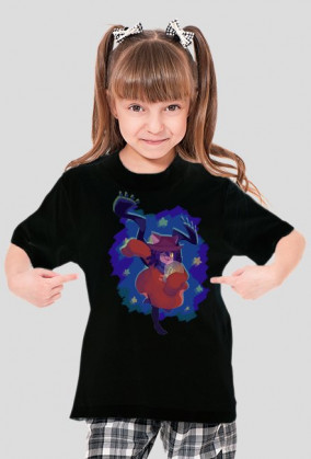 Koszulka Dla Dziewczyn z Wizerunkiem Niko