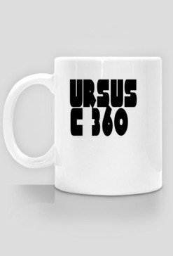 kubek z napisem