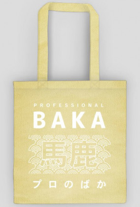Prezent dla fana anime - Baka Otaku (Torba na zakupy)