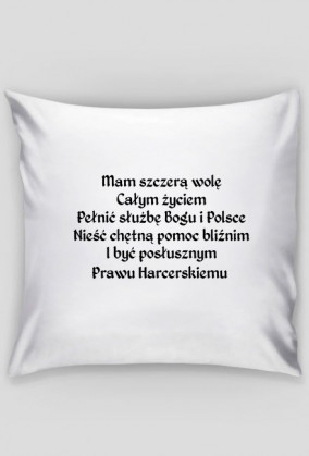 Poduszka z Przyrzeczeniem