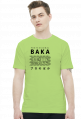 Prezent dla fana anime - Sklep Kawaii - Baka (Czarny napis, Męska)