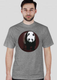 "Panda" T-Shirt Gray
