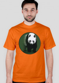 "Panda" T-Shirt Orange