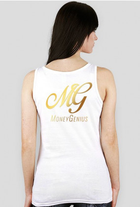 Koszulka bez rękawów MoneyGenius - Damska