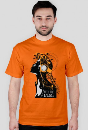Koszulka FEEL THE MUSIC - White Raven Style