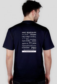 T-shirt męski granatowy Latin