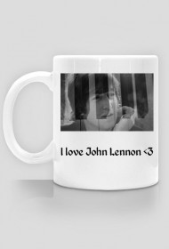 kubek "I love John Lennon"