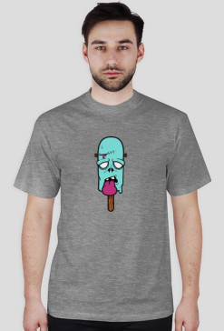Koszulka męska Zombie icecream mint