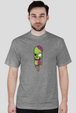 Koszulka męska Green icecream skull