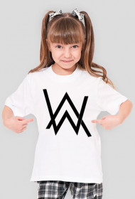 AW tee kid girl white