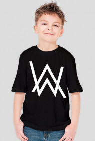 AW tee kid men black