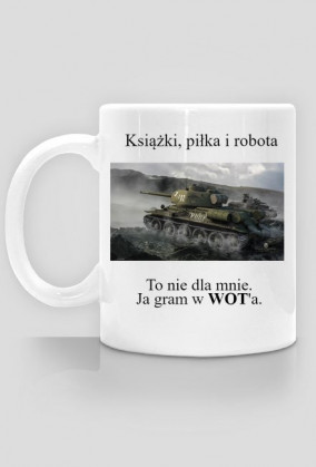 Kubek dla graczy WOT'a