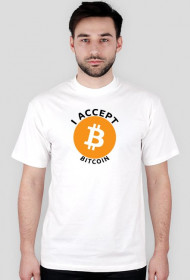 Koszulka i accept bitcoin