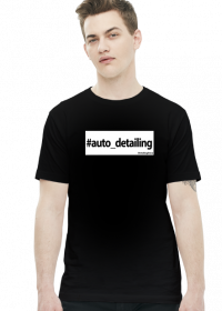 Koszulka czarna - #auto_detailing - Koszulka Detailera - Detailing