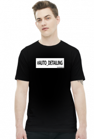 Koszulka czarna - #auto_detailing - Koszulka Detailera - Detailing