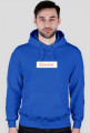Szutar Box logo blue hoodie