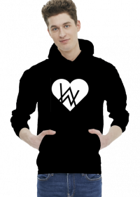 Heart1 hoodie men