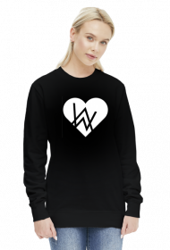 Heart1 crewneck girl