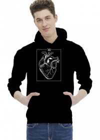 Human Heart hoodie man