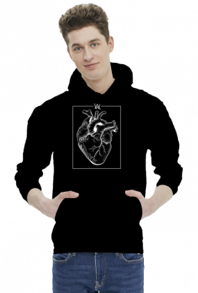 Human Heart hoodie man