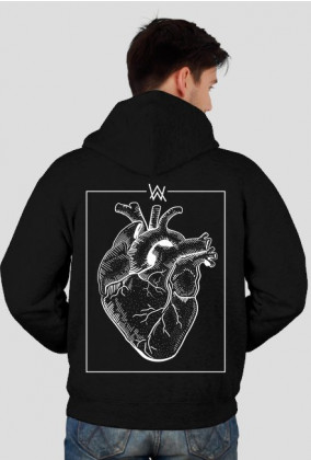Human Heart zip man