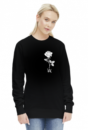 Rose crewneck girl