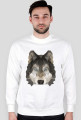 Geometric wolf head