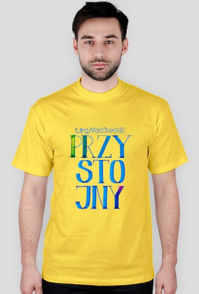 (umiarkowanie) przystojny