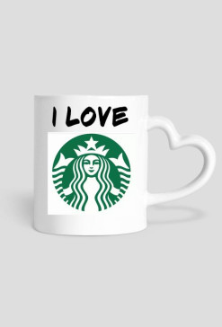 I LOVE STARBUCKS wersja green