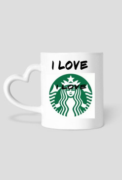 I LOVE STARBUCKS wersja green