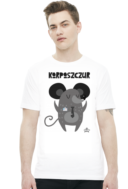 Korpo Szczur - tshirt męski