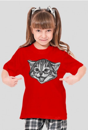 Kot koszulka dziecięca