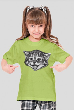 Kot koszulka dziecięca