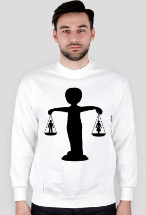 Bluza biała z logo  Temidy