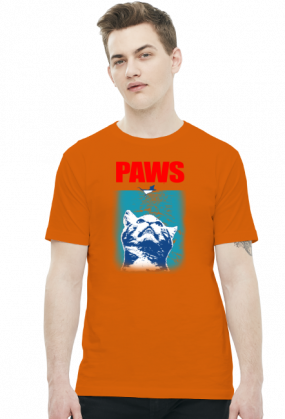 Koszulka z kotem PAWS